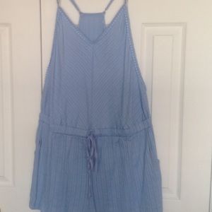 Light blue romper size L